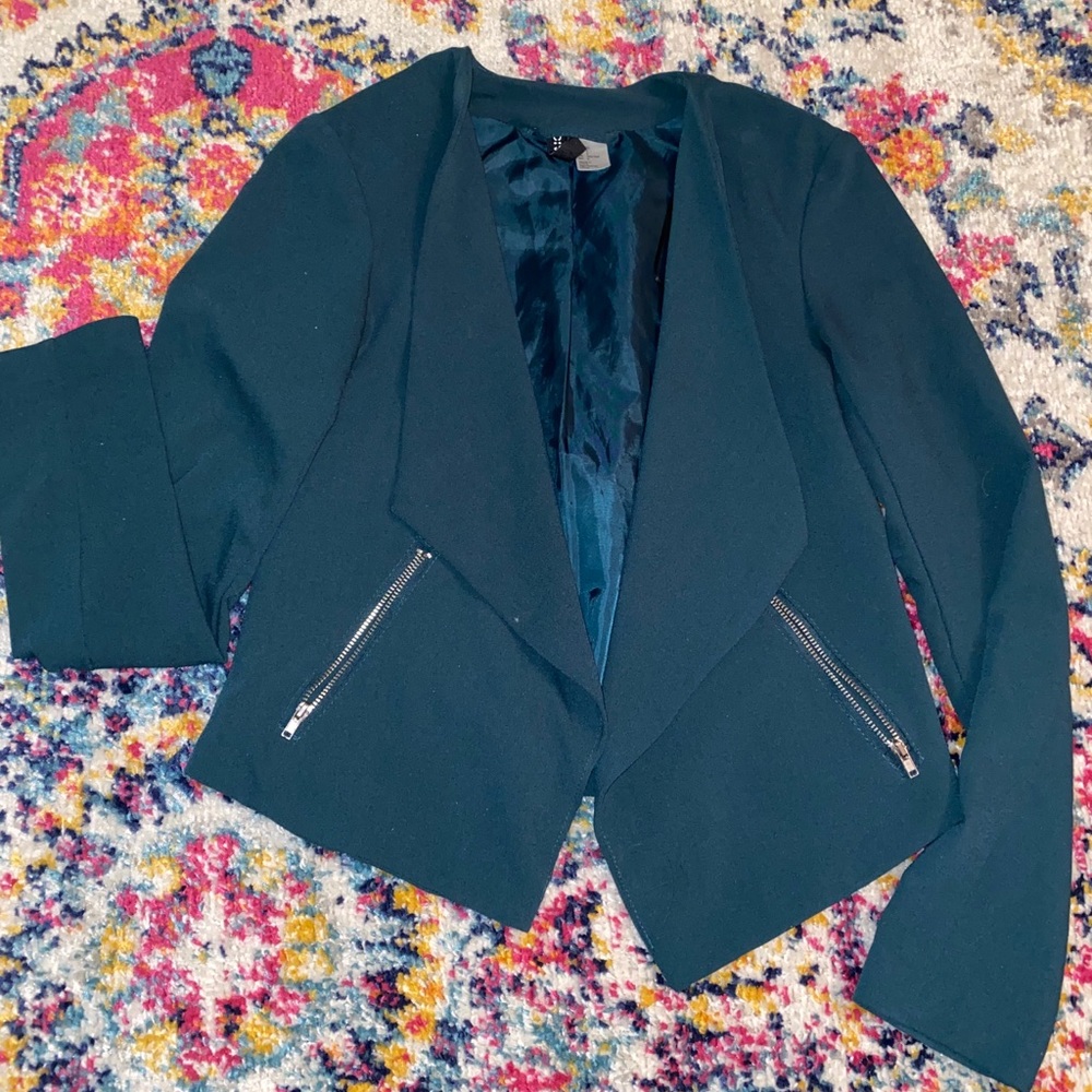 Cropped dress jacket